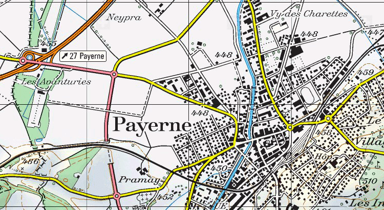 Extrait de carte